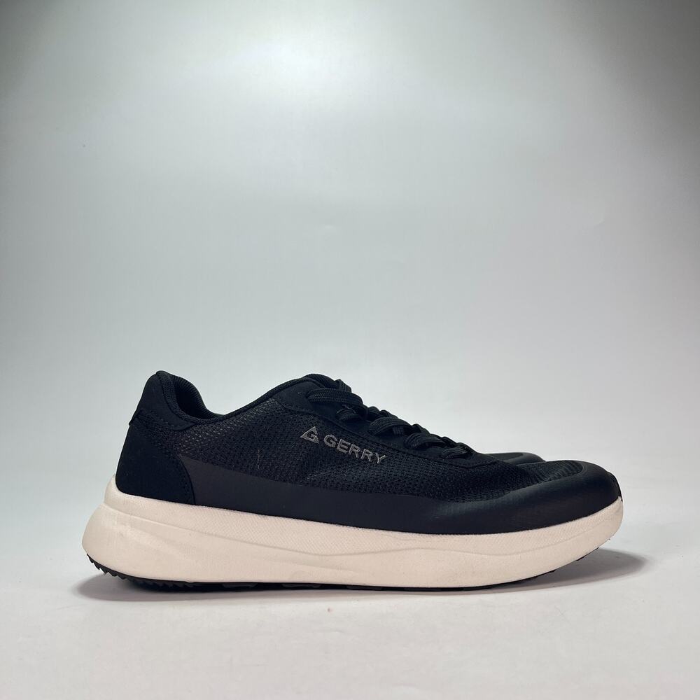 Gerry Creston Black Lightweight Lace Up Casual Walking Sneakers Men's Size 9